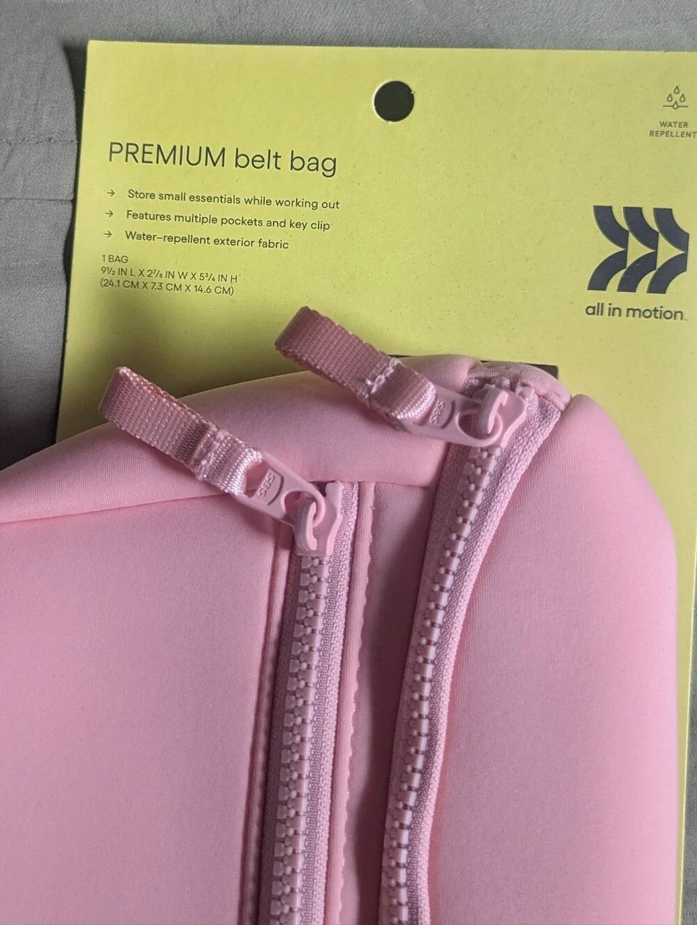 All In Motion Premium Belt Bag - Blush